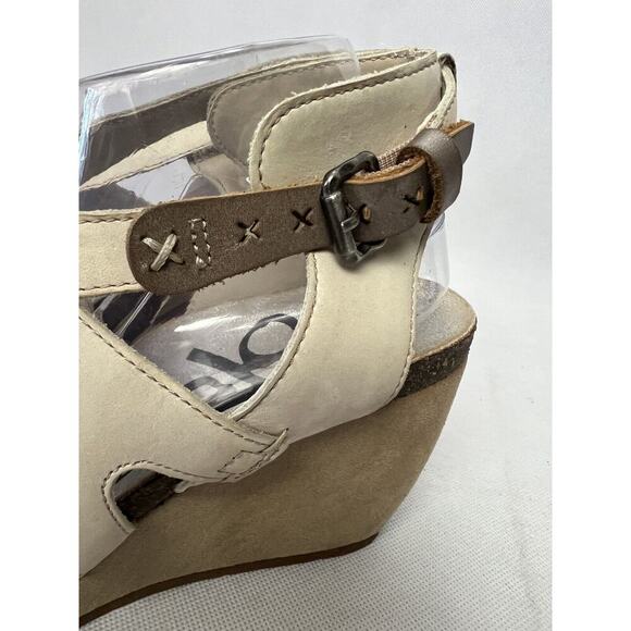 OTBT Freedom Wedge Leather Strappy Sandals Women's Size 10M - Picture 4 of 11
